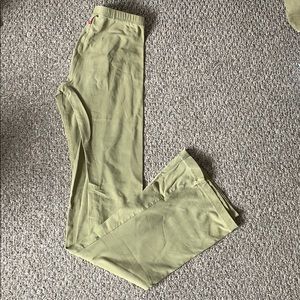 Olive green leggings